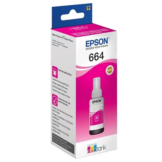 Epson T664 Ink Bottle - Magenta