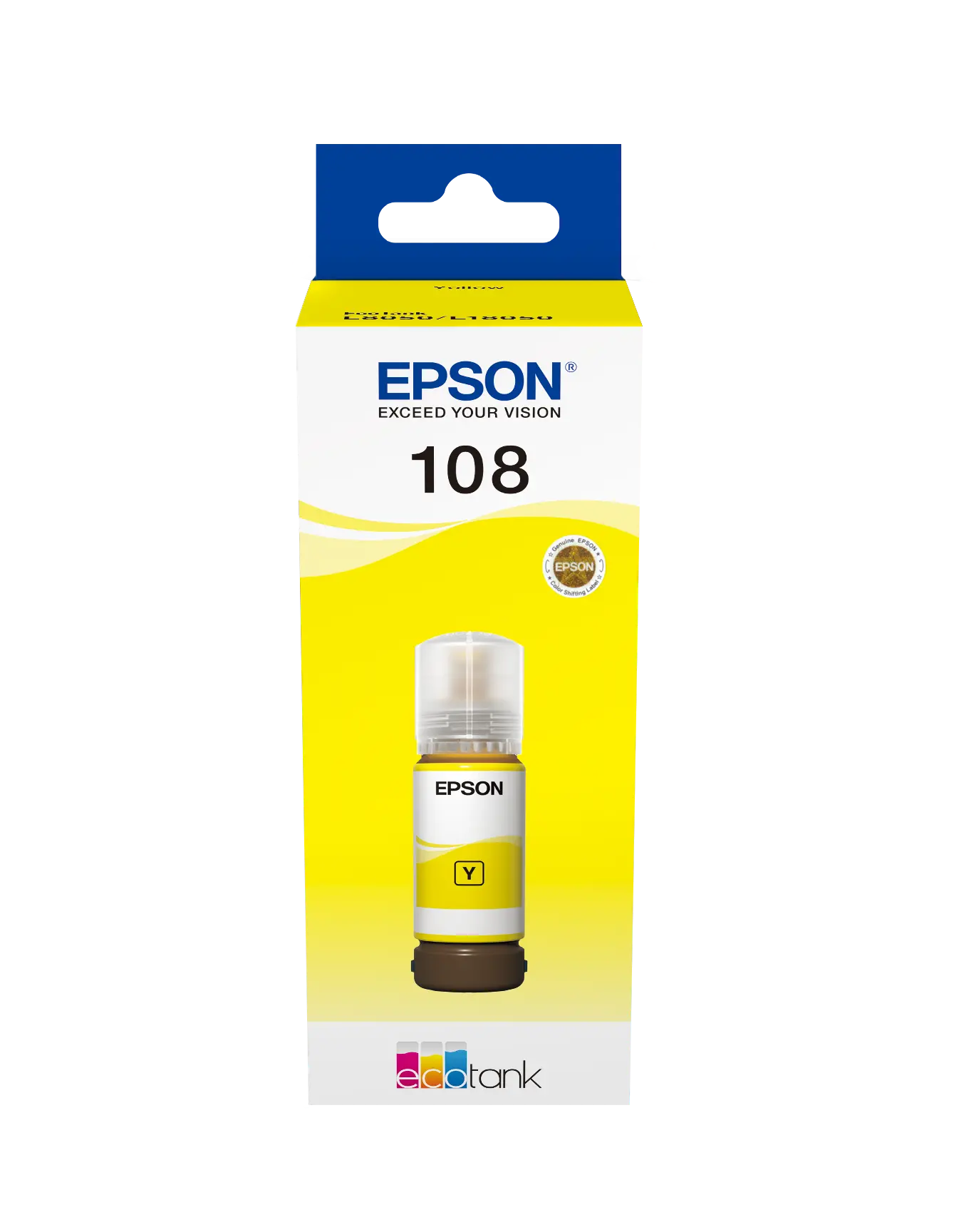 Epson 108 Ink Bottle - Yellow