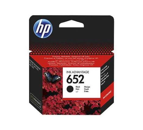 HP 652 Ink Cartridge - Black (F6V25AE)