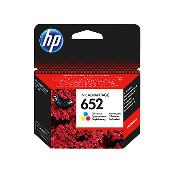 HP 652 Ink Cartridge - Tri-Color (F6V24AE)
