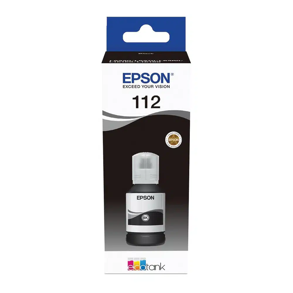 Epson 112 Ink Bottle - Black